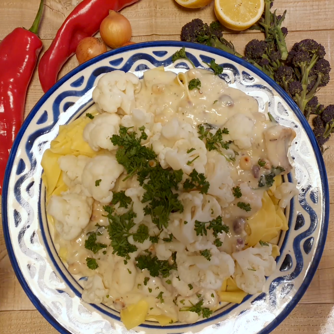 Monkfish Pappardelle - Seafood Cornwall